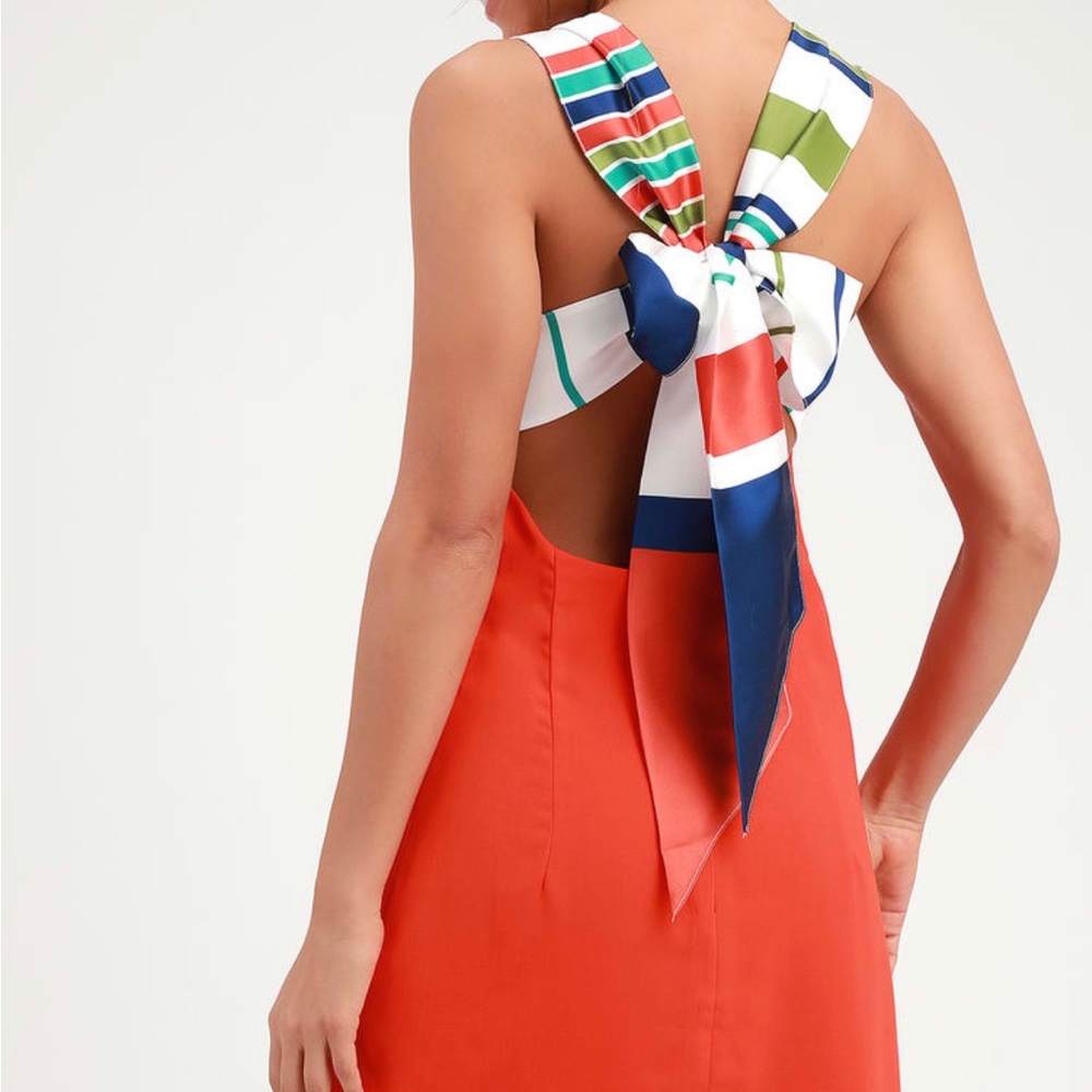 Lulu Joyful red orange